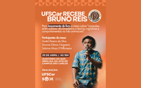 UFSCar recebe Bruno Reis para a mesa “Conexões entre saberes afro-brasileiros e teorias cognitivas e comportamentais na luta antirracista”